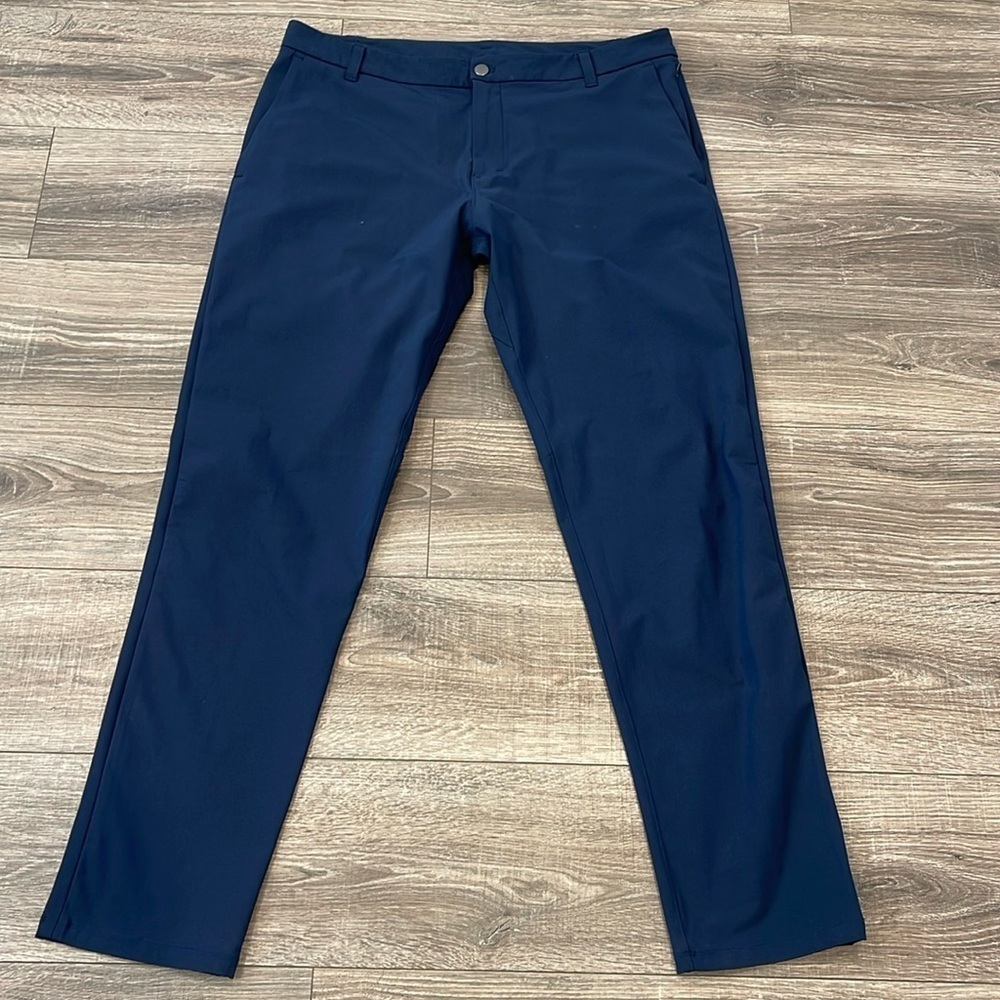 Mens Lululemon BLUE ABC Trouser Pant Waist 38